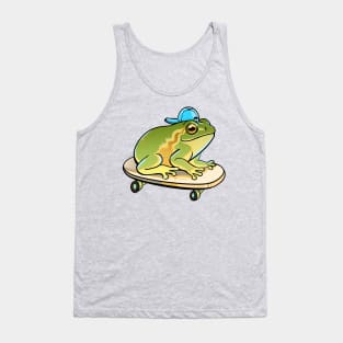 Skateboard Frog Tank Top